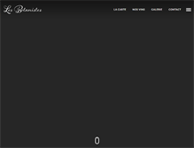 Tablet Screenshot of lesbotanistes.com